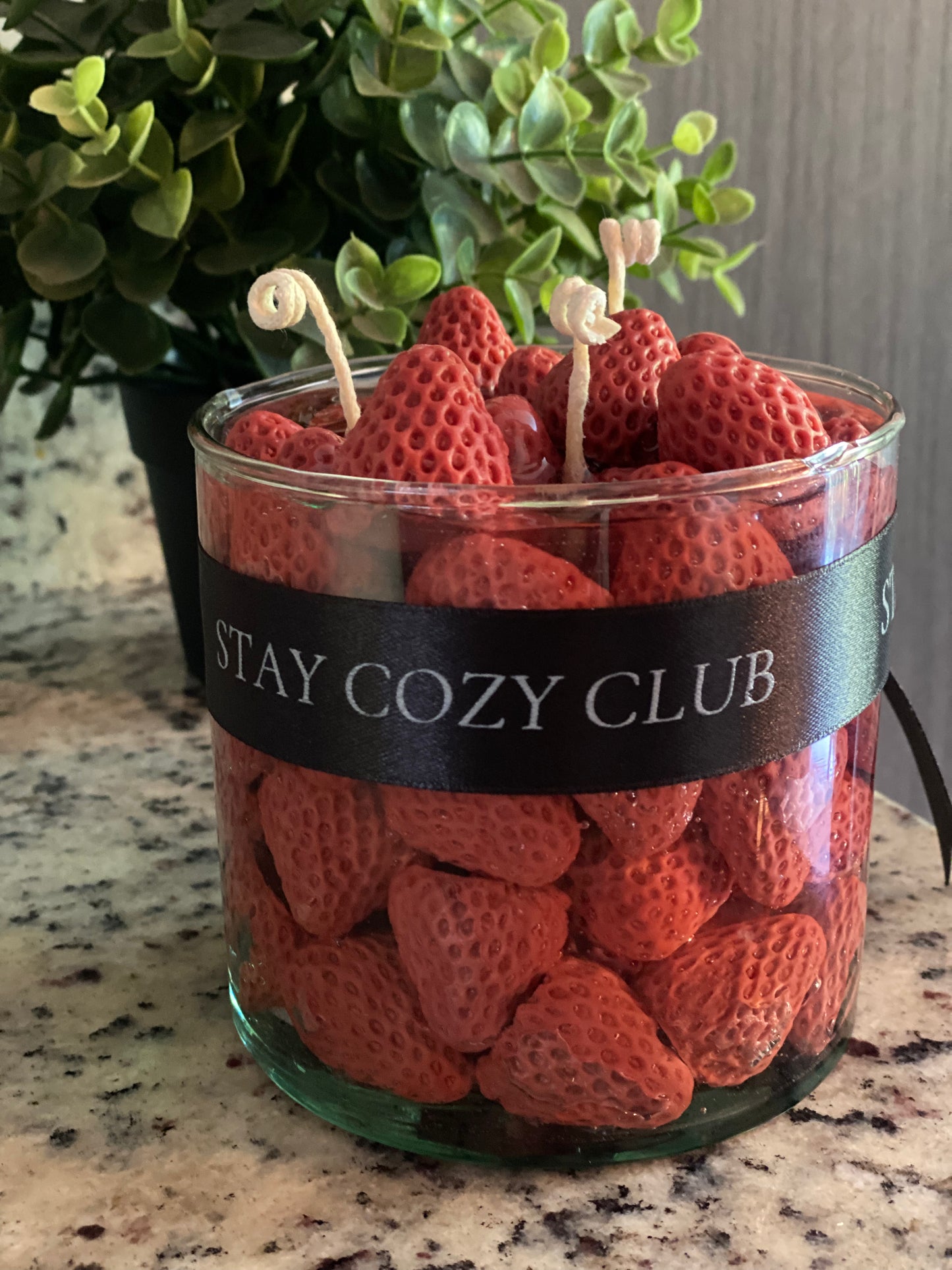 Strawberry Candle