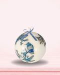 Vela decorativa de porcelana