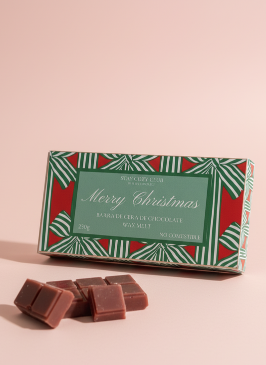 Barra de chocolate wax melt cozy 4