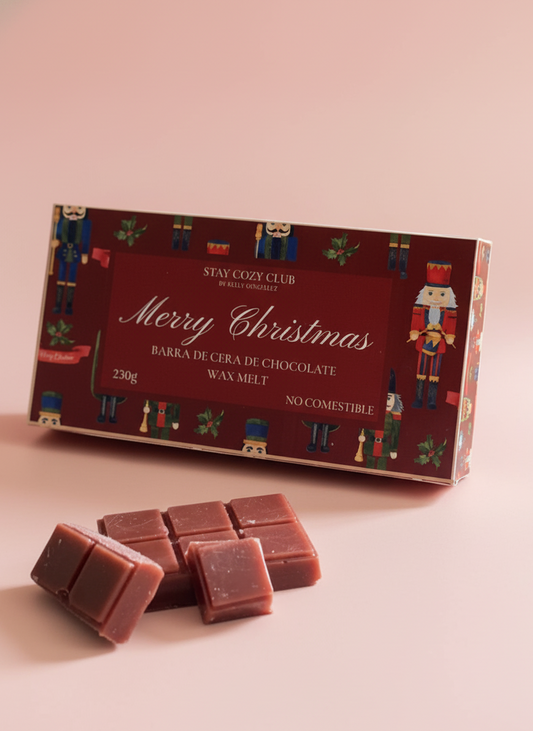 Barra de chocolate wax melt cozy 1